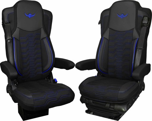 Чехлы на сиденья royal premium mercedes actros mp4 с 2011 г., mp5 с 2019 г. f