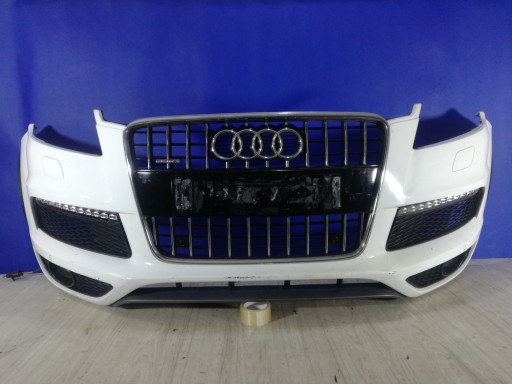 AQ74LFLS1 - Бампер audi q7 4l lift s-line, решітка передня, шайби pdc