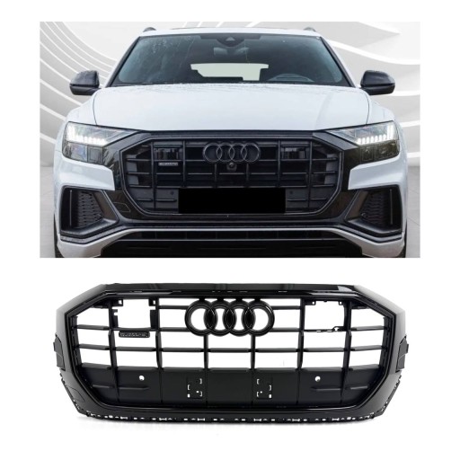 Решетка новая oe audi q8 4m8 18-23 s-line 4m8853651ah3fz