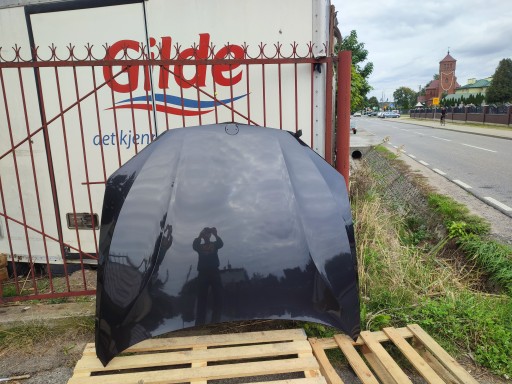 13-3.19r - Крышка капота алюминиевая bmw x5 f15 f85 13-3.19 краска a90 sophistograu