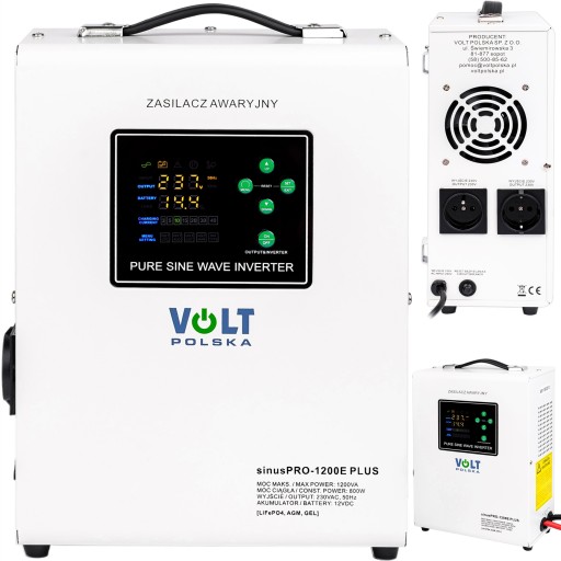 Аварийный источник питания ups cooker co sinus pro 1200e 1200w 12v agm gel lifepo4