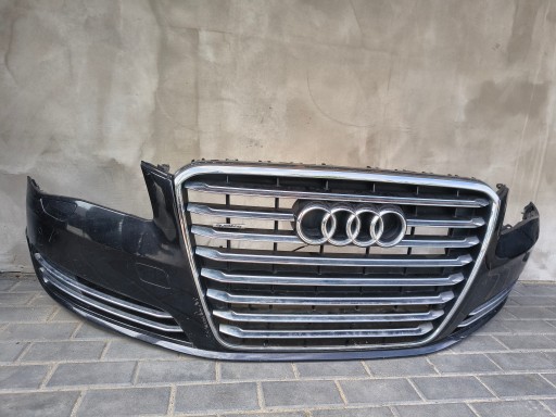 Audi a8 d4 передний бампер lz9y