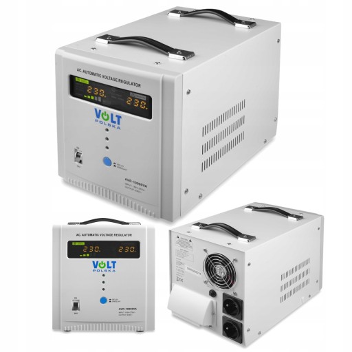 Стабилизатор напряжения avr 10000ва 8-11% вольт польша точность для генератора