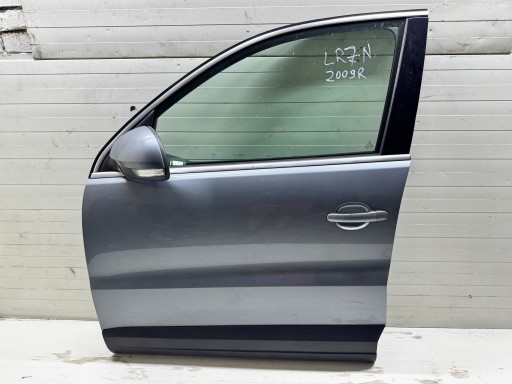 Vw tiguan i 5n 07-16 левая передняя дверь лак lr7n w цвет оригинал