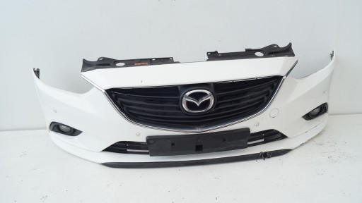 M6ZP/BIAŁY/1, M6ZP/BIAŁY/1 - Передній бампер в зборі mazda 6 gj lift