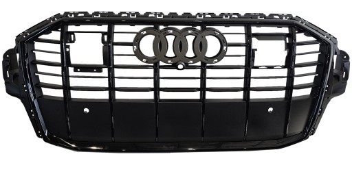 P-AZ-01-10-TT - Решетка радиатора решетка радиатора audi q7 4m0 19- lift черный pdc acc передние радары
