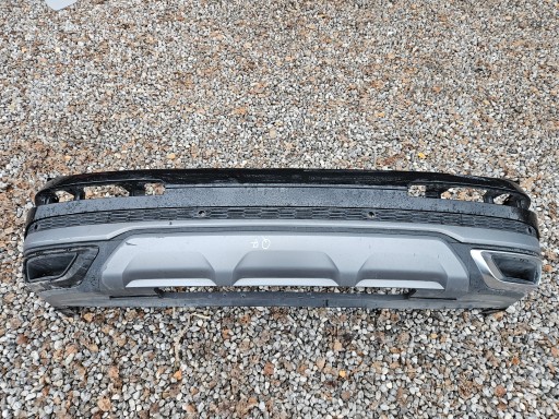 058 - Задний бампер audi q7 4m ii s line lift 2019 черный nice