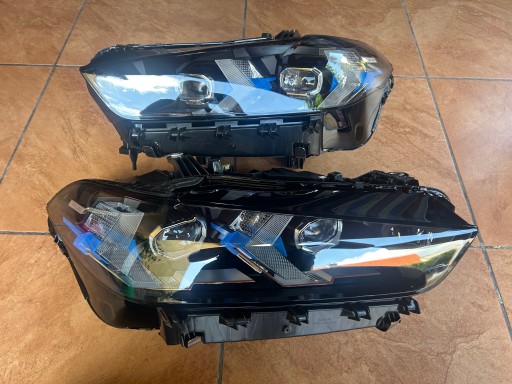 5A8E105 5A8E106, - Bmw g05 g06 lift лампа фара adaptive led комплектація права ліва синя