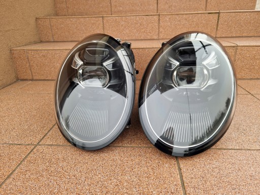 KOMPLETNE LAMPY PRZÓD PRZEDNIE PORSCHE CARRERA 911 992 MATRIX EUROPA 2019-