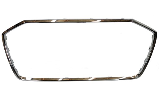 RAMKA CHROM ATRAPY PRZÓD AUDI A6 C8 18- OBWÓDKA GRILLA PRZEDNIEGO NOWA