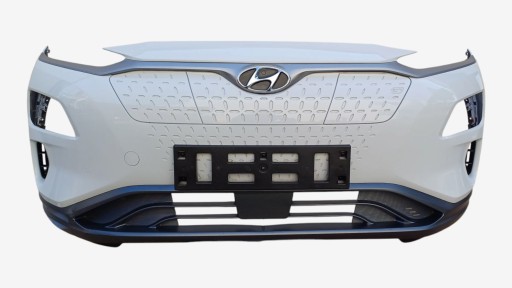 Бампер передний hyundai kona ev electric 17-23, цвет p6w